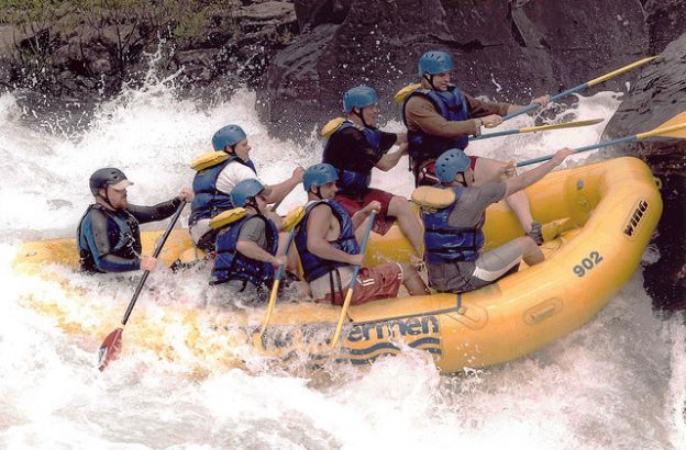 rafting