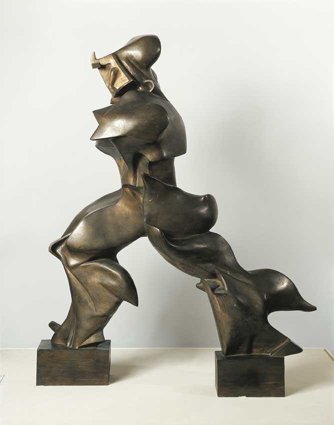 Forme uniche nella continuità dello spazio, Umberto Boccioni Forme uniche nella continuità dello spazio, Umberto Boccioni, 1913. Bronzo.
De Agostini Picture Library
