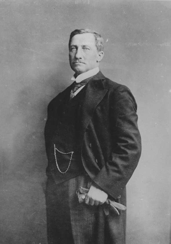 Frederick Albert Cook Ritratto di Frederick Albert Cook (1865-1940), esploratore statunitense. Sosteneva di avere raggiunto il Polo Nord nel 1908, un anno prima di Robert Edwin Peary (1856 -1920).
© De Agostini Picture Library