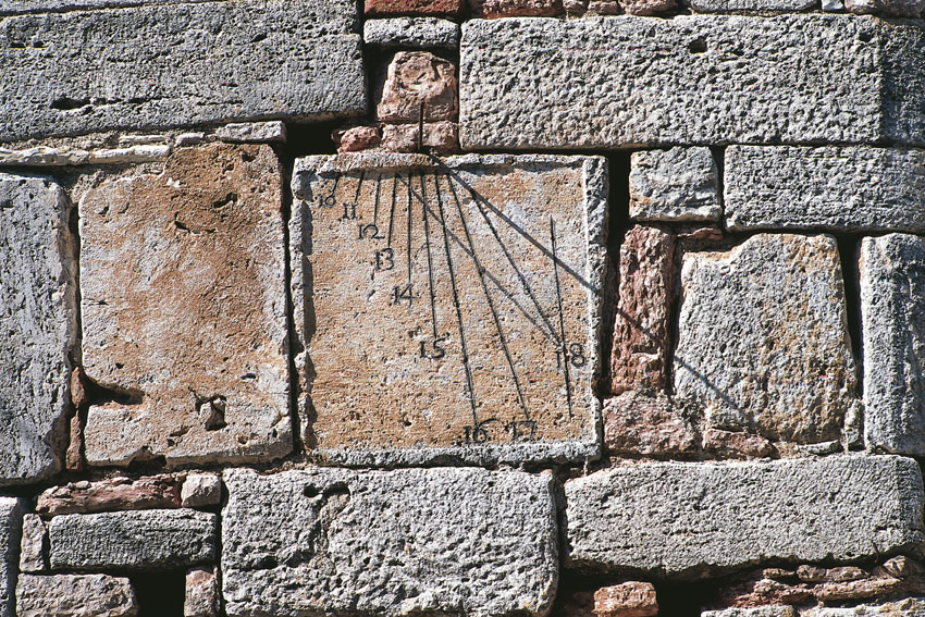 Meridiana sul Duomo di Amelia Meridiana sul Duomo di Amelia, Umbria.
© De Agostini Picture Library.
