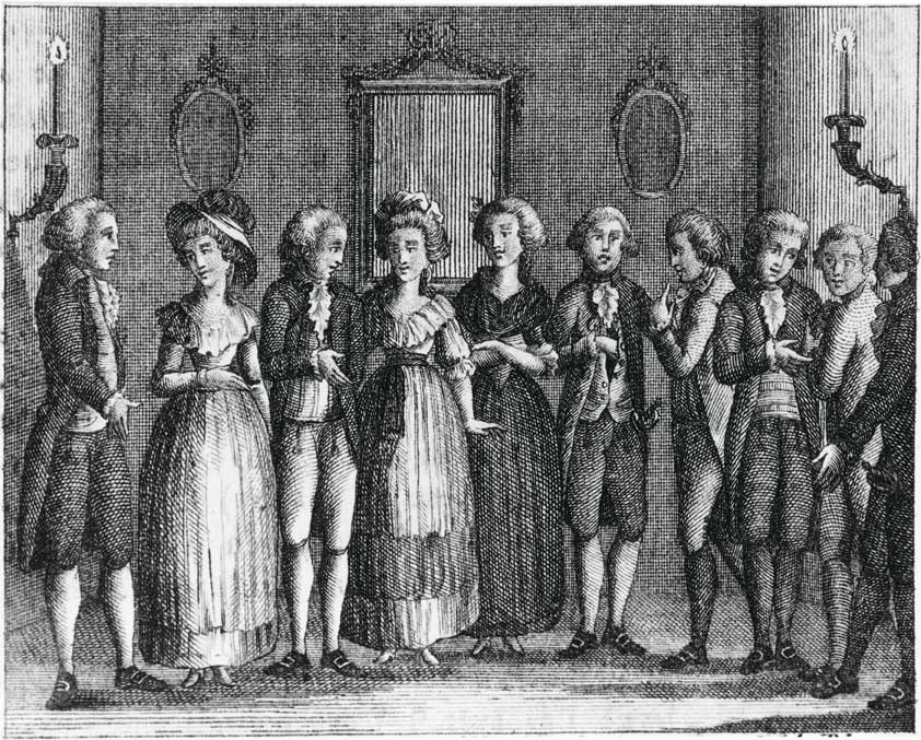 'L'avaro fastoso', Carlo Goldoni, incisione I personaggi della commedia 